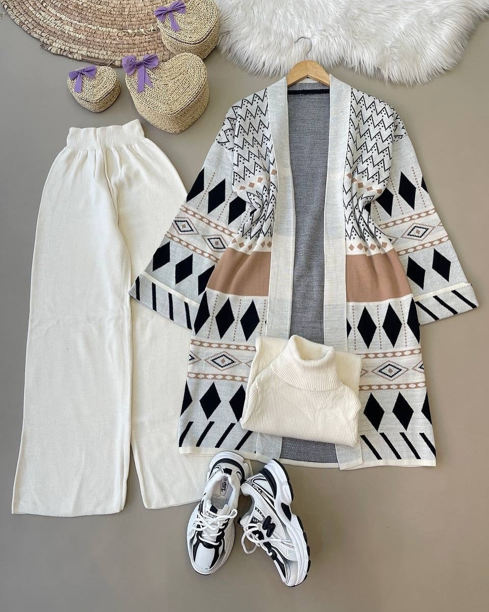 Woman 3pcs wool set for winter seasonš„¶