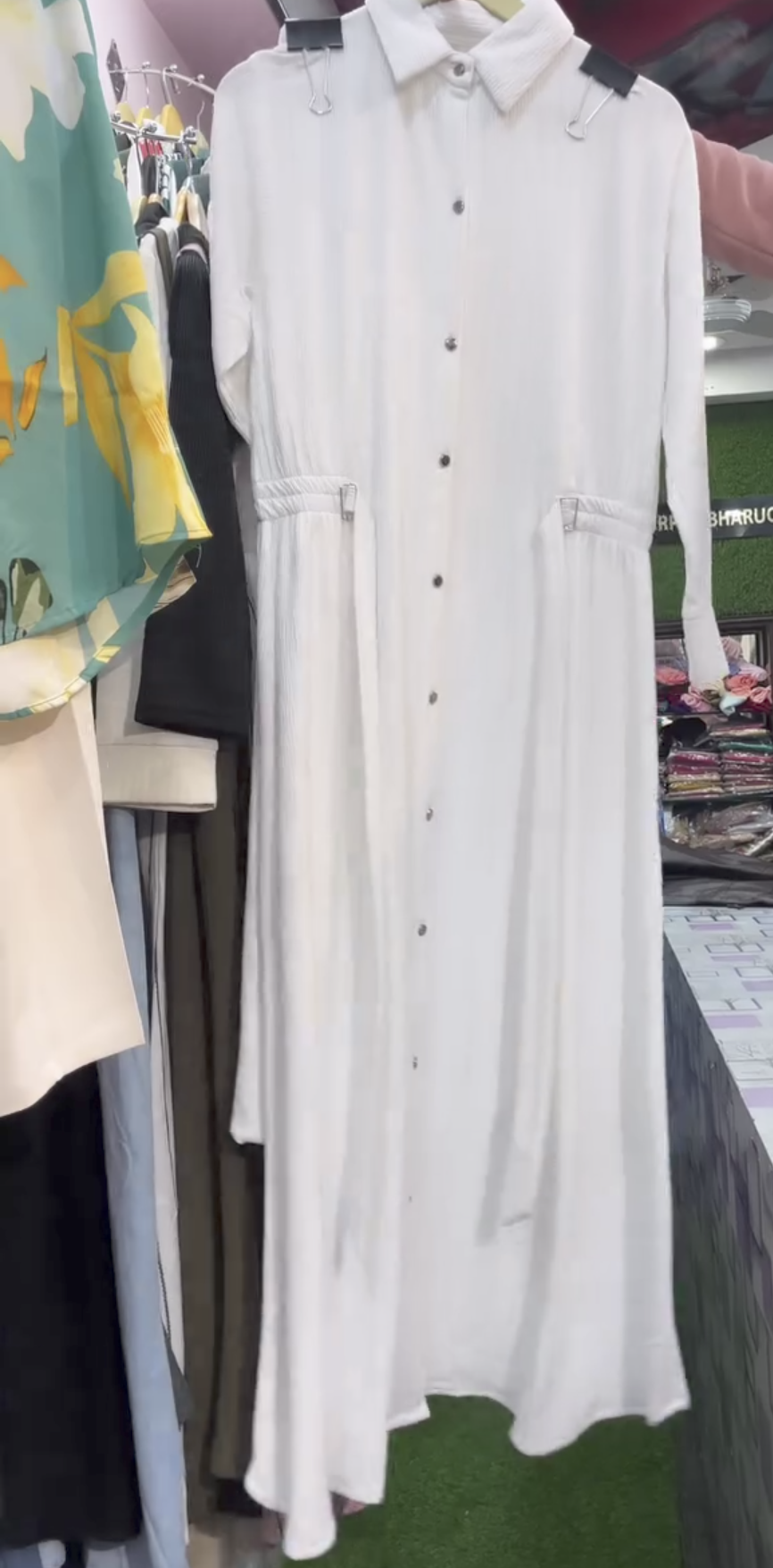 Trendy Long Shirt With Plazo 🔥❤️