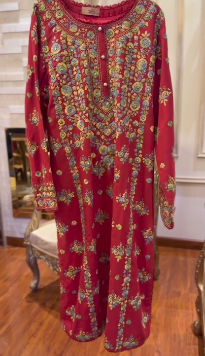 Embroidery 2pcs Suit For Women 🩷