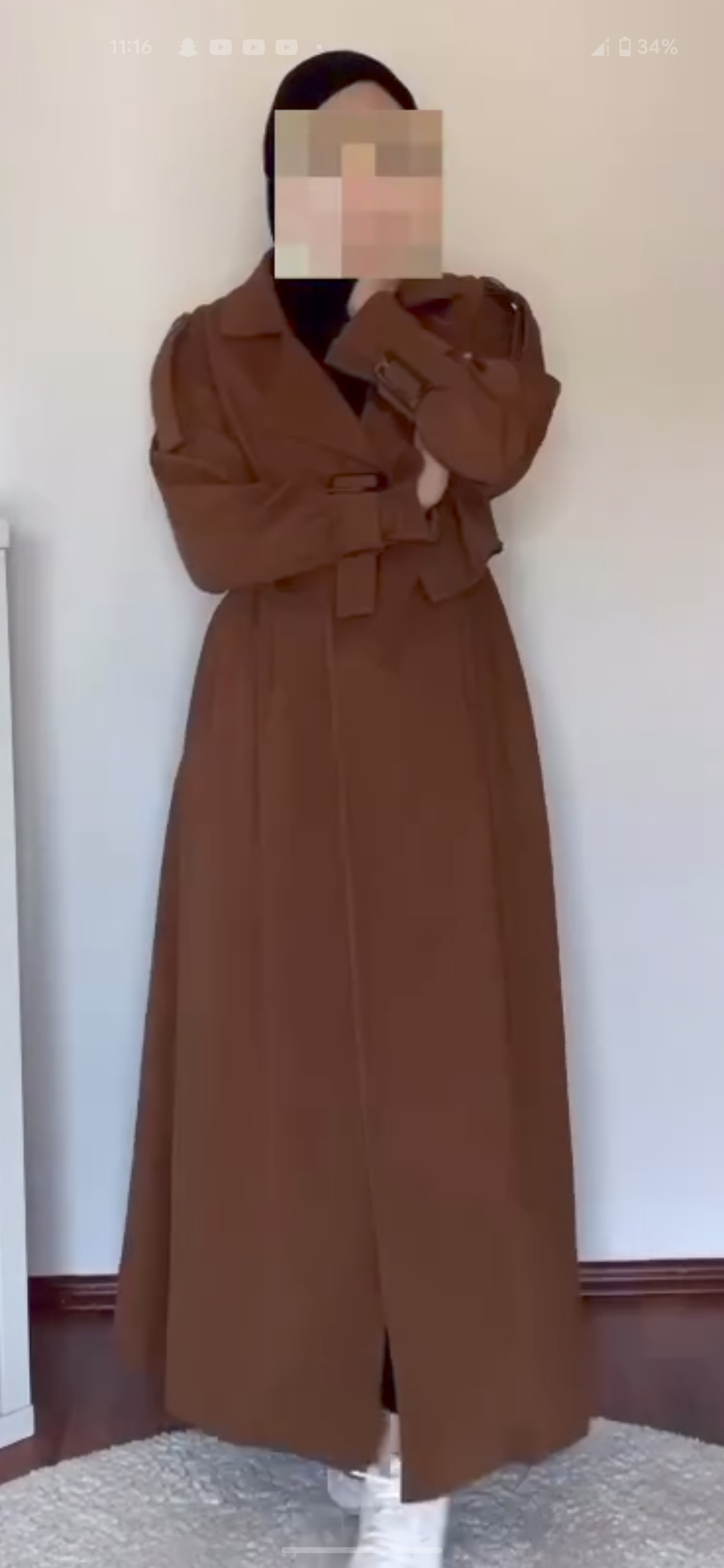 Winter collection woman coat 🧥❄️
