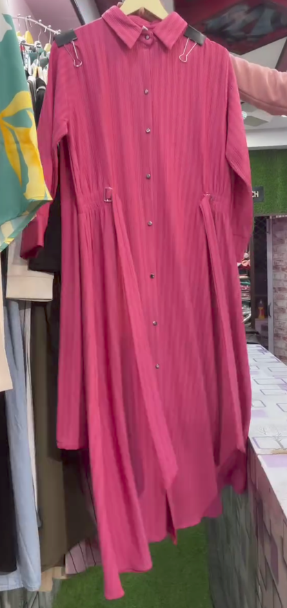 Trendy Long Shirt With Plazo 🔥❤️