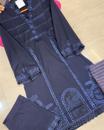 Woman Embroidery 3pcs Suit ❤️🥶