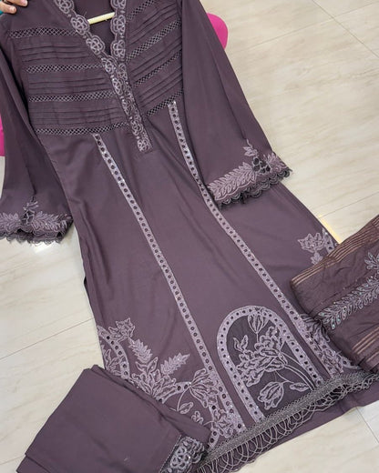Woman Embroidery 3pcs Suit ❤️🥶