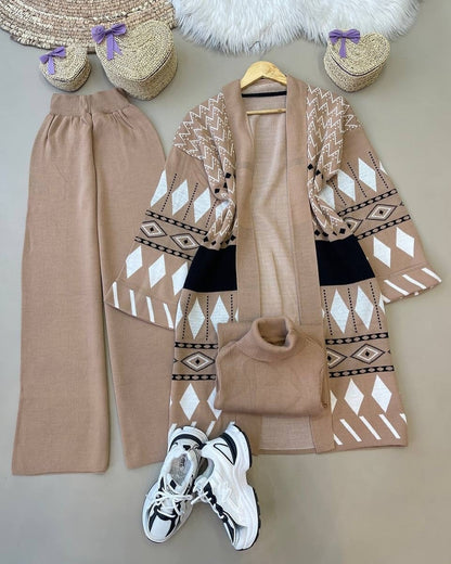 Woman 3pcs wool set for winter season🥶